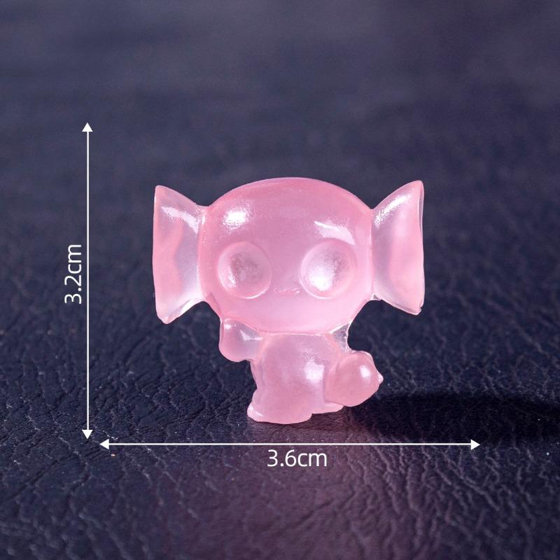Luminous Halloween Elf Figurines Cute Particle Decorations Hanging AccessoriesMicro-landscape Small Ornaments