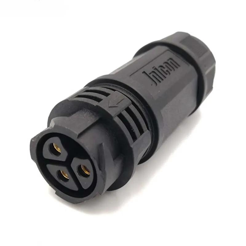 M25 50A Waterproof Connector IP67 2 3 Pin Male Female Connectors 6-18mm 300V High Current Docking Soldering/Screw Lock Wire Plug
