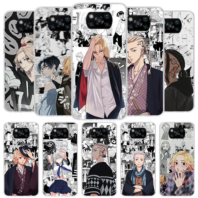 Anime Tokyo Aevengers Cover Phone Case For Xiaomi Poco F7 Ultra X7 X6 X5 Pro M7 Redmi 15C 15 13C 13 12C 12 10C 10 9A 9C 9T 9 She