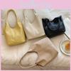 Trendy Casual Large Capacity Bag For Women 2024 Korean Style Soft Pu Tote