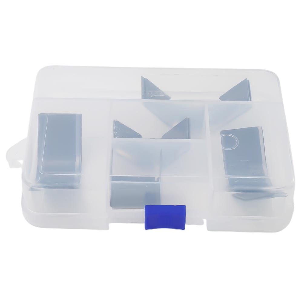 10 шт./набор кожаных принадлежностей кошелек сумка DIY угловой круглый ручной дырокол инструменты кожа ремесленные принадлежности ручной резак инструменты