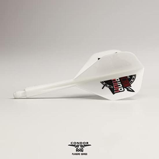 Condor Axe Dart Flight Inspiration2 Std Devon Model Size L White A.W