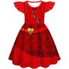 Halloween Vampire Descendants 4 Children'S Flying Sleeve Dress 2D Printed Children'S Suit Skirt