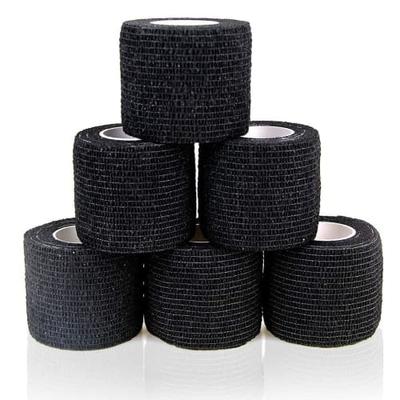 Самоклеящиеся бинты DFsucces, Эластичная спортивная лента, Нетканый когезивный материал, Эластичные, Дышащие, Подходят для чувствительной кожи, Многофункциональные, f