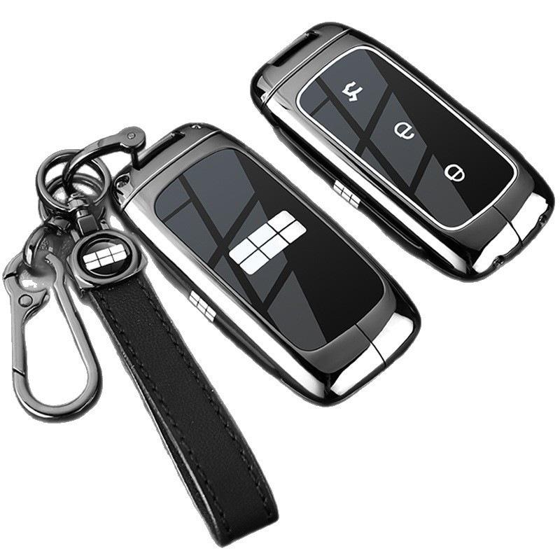 Чехол для ключей Geely Galaxy Starship 7EMi, издание Navigator: Металлический корпус для брелока автомобильного ключа на 25 моделей