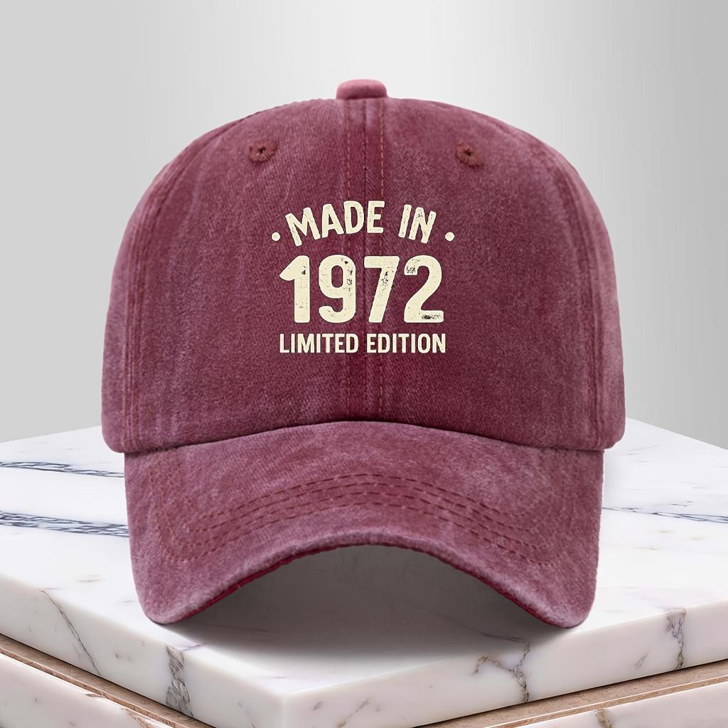 Baseball Cap Retro Old Casual Hat Men and Women Same Style Party Personality Hip-hop Hat Light Peaked Cap