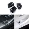 3pcs Car Interior Passenger Door Window Lifting Adjust Switch Button Cover For BMW 5 Series F10 F11 F18 520i 523i 525i 528i