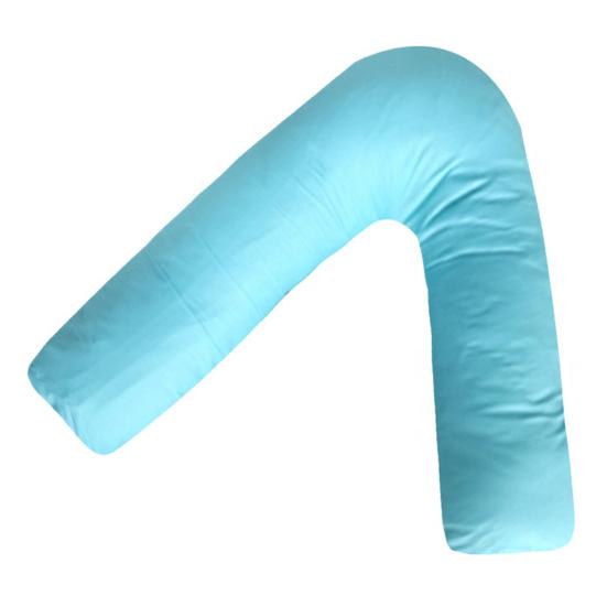 Подушка для кормления беременных со съемным чехлом, ПП хлопок, полностью заполненная спина, плечо, шея, ортопедическая V-образная подушка