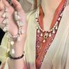 Beautiful Retro Chinese Hanfu Soft Yingluo Necklace Retro Cheongsam Clavicle Chain Song Dynasty National Style Accessories