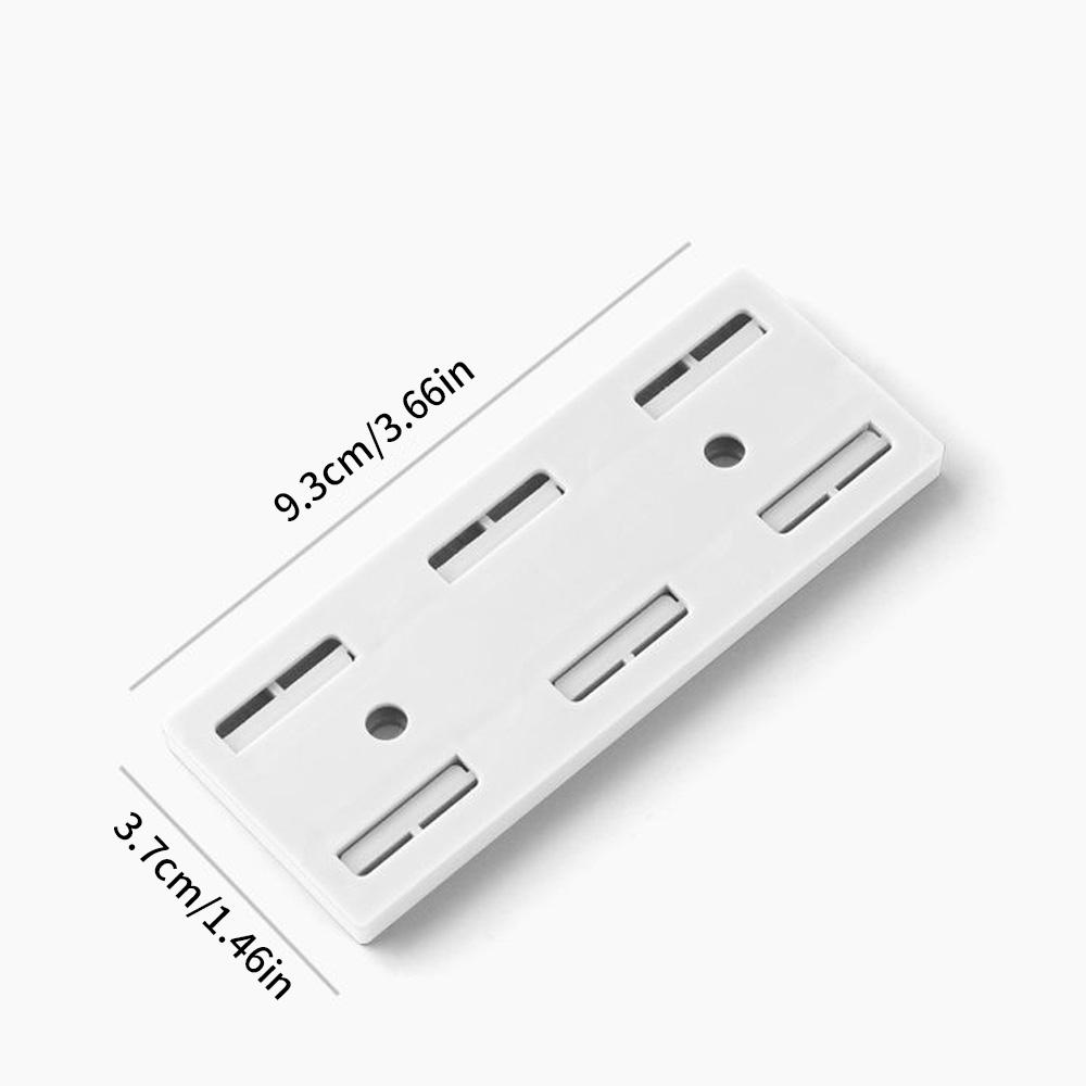 10 шт./5 шт./1 шт. Самоклеящийся фиксатор удлинителя, настенный самоклеящийся держатель для вилок, не требующий сверления, для кухни, дома