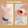 500/1000ML Hot Water Bottle Cartoon Water Bag Water Injection Hot Water Bag  Stress Pain Relief
