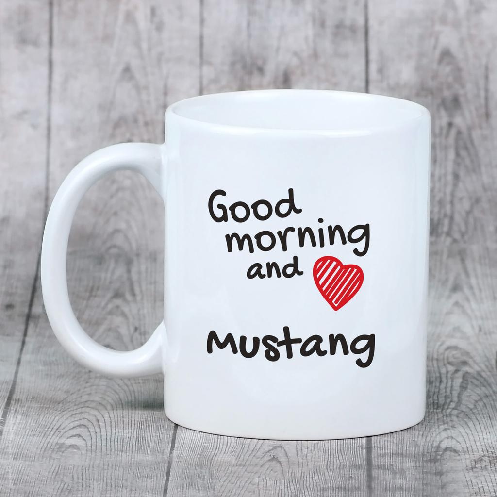 Mustang - mug with a horse, personalized mug with a print, a classic gift for everyone from the Art-Dog brand