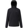 SALOMON Solid Color Hooded Zip Long Sleeve Jacket Unisex Jackets Black LC2563000