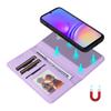 For Samsung Galaxy A06 4G Magnetic Case BETOPNICE Detachable PU Leather Phone Cover with Strap