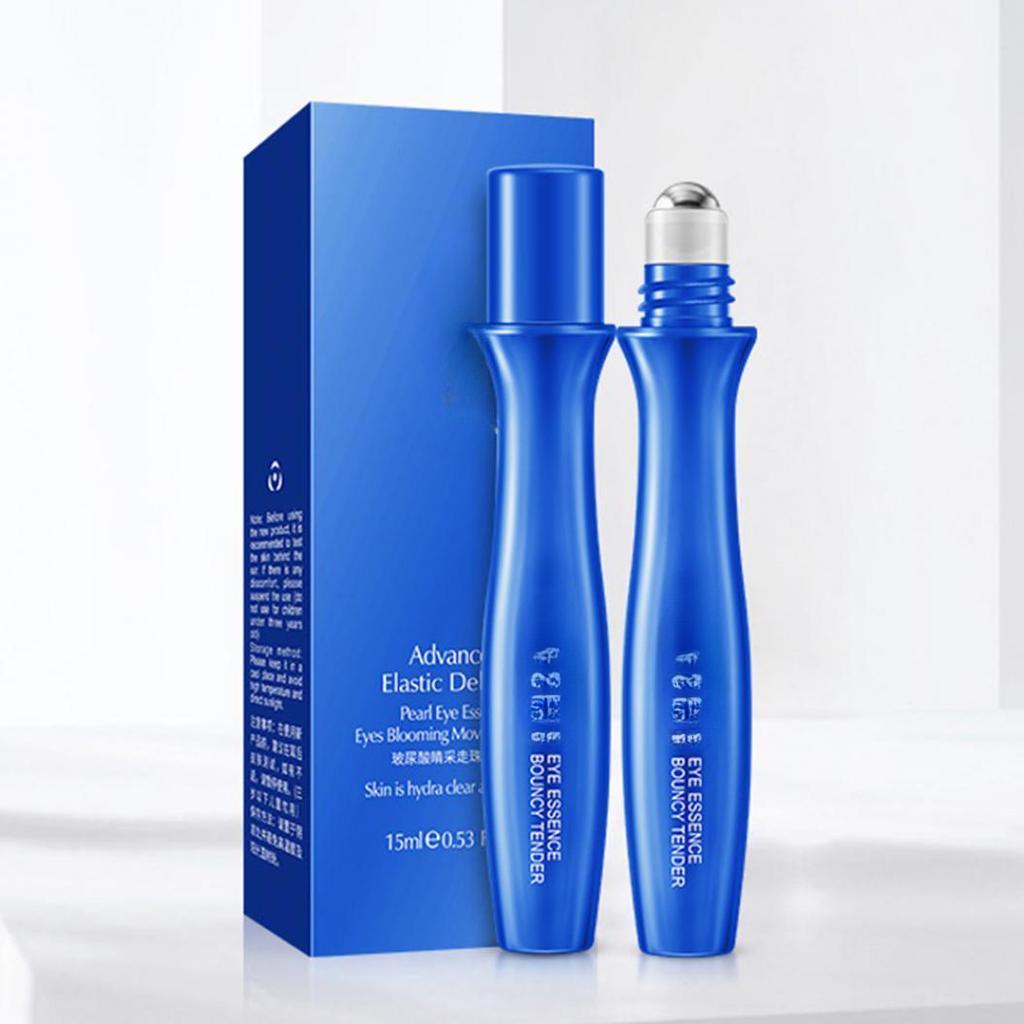 1 шт. Роликовая эссенция для кожи вокруг глаз с гиалуроновой кислотой, против отечности, темных кругов, укрепляющая кожу, сыворотка для кожи вокруг глаз, уход за кожей вокруг глаз