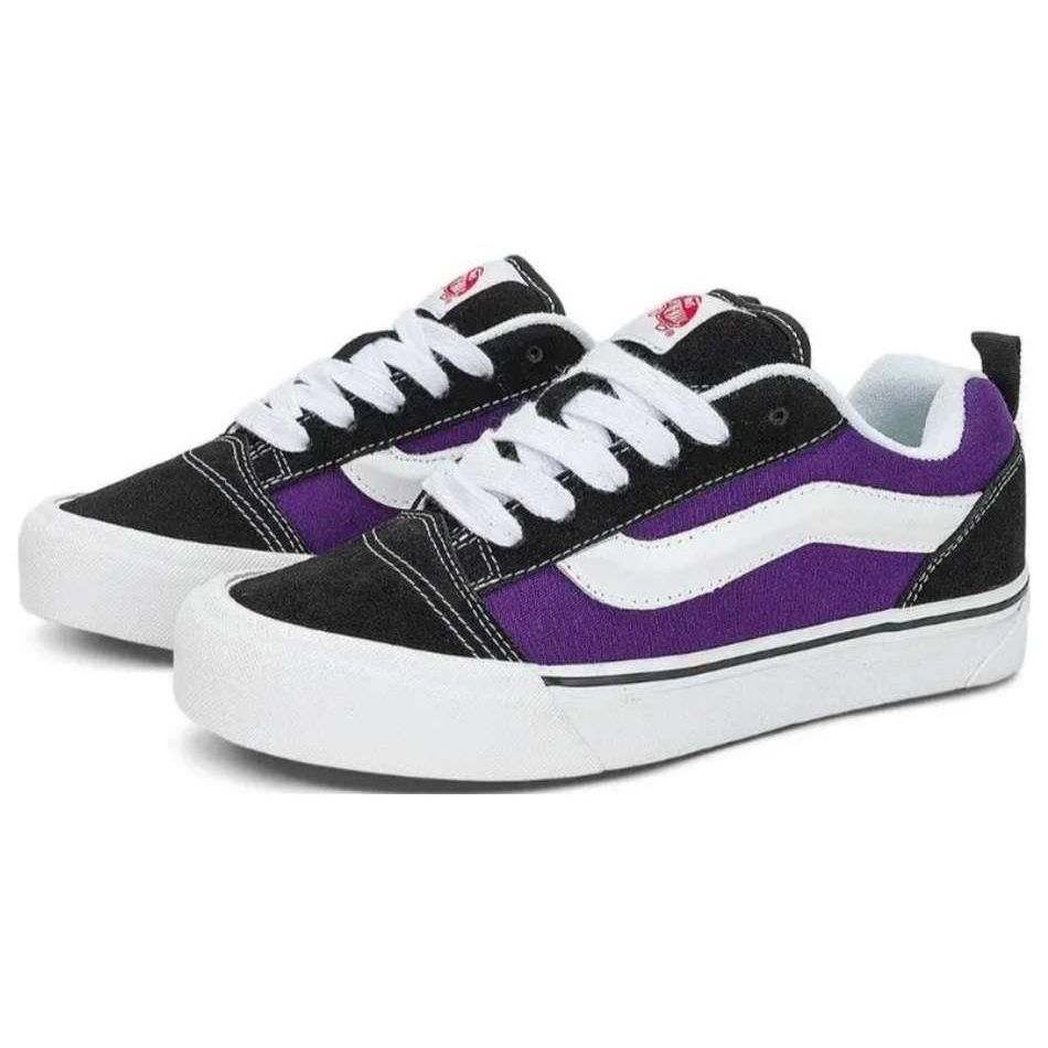 Vans Черные фиолетовые кроссовки унисекс Knu-Skool VN0009QCB5P