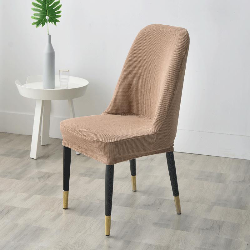 Утолщенный изогнутый чехол на стул, набор стульев для обеденного стола, чехол на стул для еды, чехол на домашний стул, чехол на стул