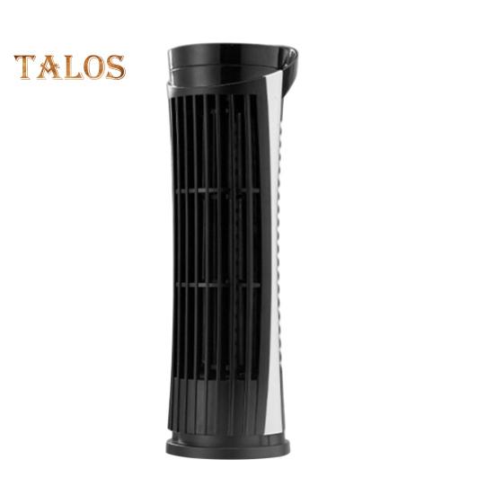 Безлопастной башенный вентилятор с подсветкой USB Plug-Play Низкий уровень шума Мощный воздушный поток 2 скорости Вентилятор охлаждения Портативный небольшой тихий офисный вертикальный электрический вентилятор