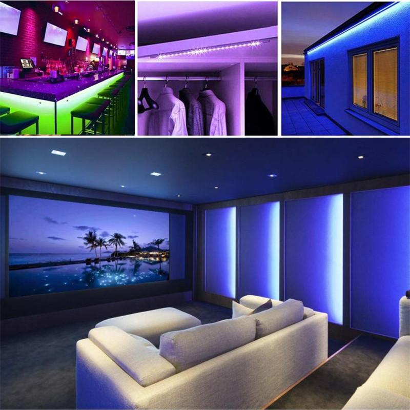 Светодиодная лента 5 В, гибкая лента, диодная лента Rgb 5050, USB-лента, освещение для телевизора, фоновое освещение