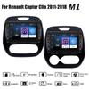 8 дюймов для Renault Captur Clio 2011-2018 с кнопкой Android автомобильный радиоприемник мультимедийный плеер навигация стерео GPS 2 Din 1 + 32 ГБ
