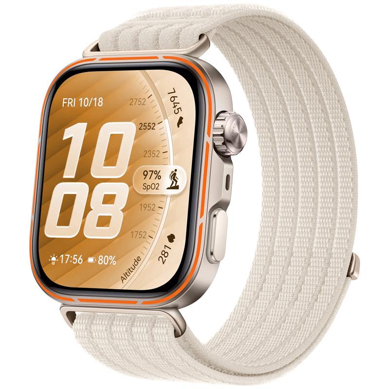 Плетеный нейлоновый ремешок-петля для Huawei Watch Fit 5/Fit5 Pro Спортивный удобный дышащий браслет для HUAWEI Fit 4Pro 4 3 Тканевый ремешок