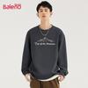 Baleno Men's Casual Oversized Crewneck Graphic Sweatshirt