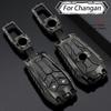 Чехол-брелок из цинкового сплава для автомобильного ключа Changan Unit Unik Cs35Plus Cs55 Plus Cs75 Plus Oshan X7 X5 Автомобильные аксессуары