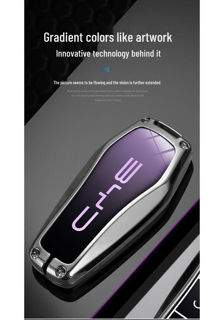 BYD Dolphin 22-24 Key Case: Compatible with Han, Song Plus, Tang DMI, Qin Pro, Yuan E2
