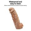 Realistic Condoms For Men Reusable Penis Sleeve For Male Extender Dildo Enhancer Enlargement Condom Male Cock Sex Toys