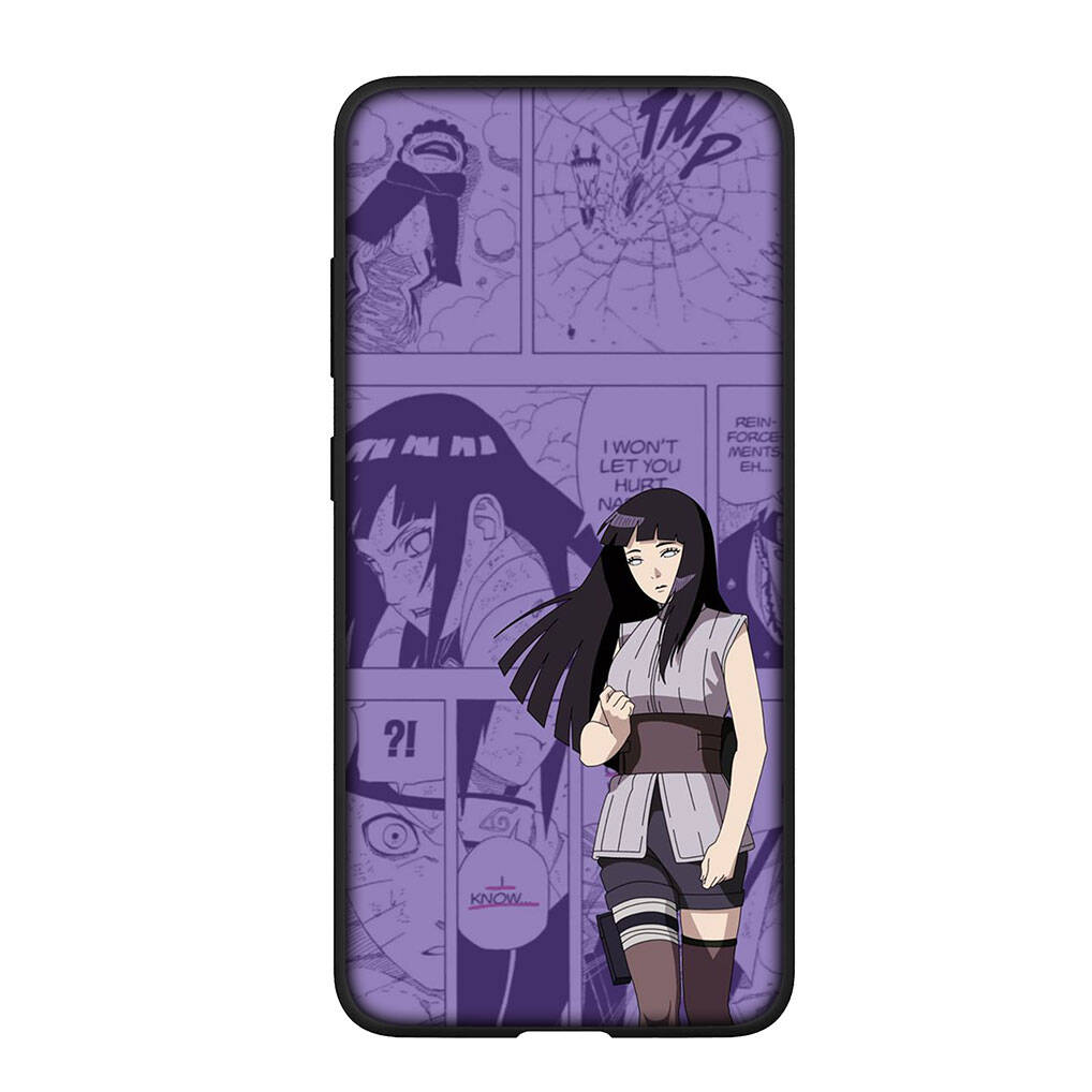 Для Motorola Moto Edge 70 60 50 G54 G86 G24 Samsung Galaxy S25 iPhone 17 16 15 Xiaomi Redmi Note 14 13 Pro Max Чехол для телефона Naruto Hinata Hyuga