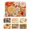 Nishijin Ori Kimono Pine Mini Wallet Wallet Card Storage Japanese Style Wallet Compact Japanese Pattern Embroidery Wallet Flower (Nishini
