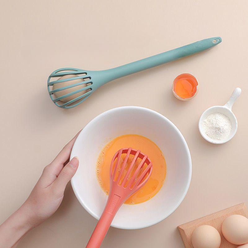 1 шт. многофункциональный 3 в 1 венчик для взбивания яиц, миксер для напитков, мешалка, нейлоновые щипцы для лапши, макарон, спагетти, зажимы для еды, кухонные инструменты