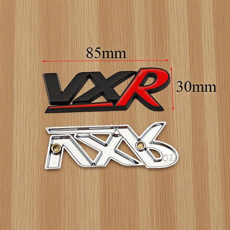 3d Metal Letters VXR Logo Car Rear Trunk Sticker Emblem Front Grille Badge for Vauxhall Opel Corsa D Astra H J Insignia Zafira DG7