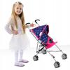 Poussette canne pour poupée légère et pliable, roues doubles, harnais - Kinderplay (KP0290T)