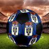 1pc Real Oviedo Soccer Ball Size 5 Indoor Soccer Ball Fashion Colorful Backyard Game - Great For Sports Fans Gift HE46