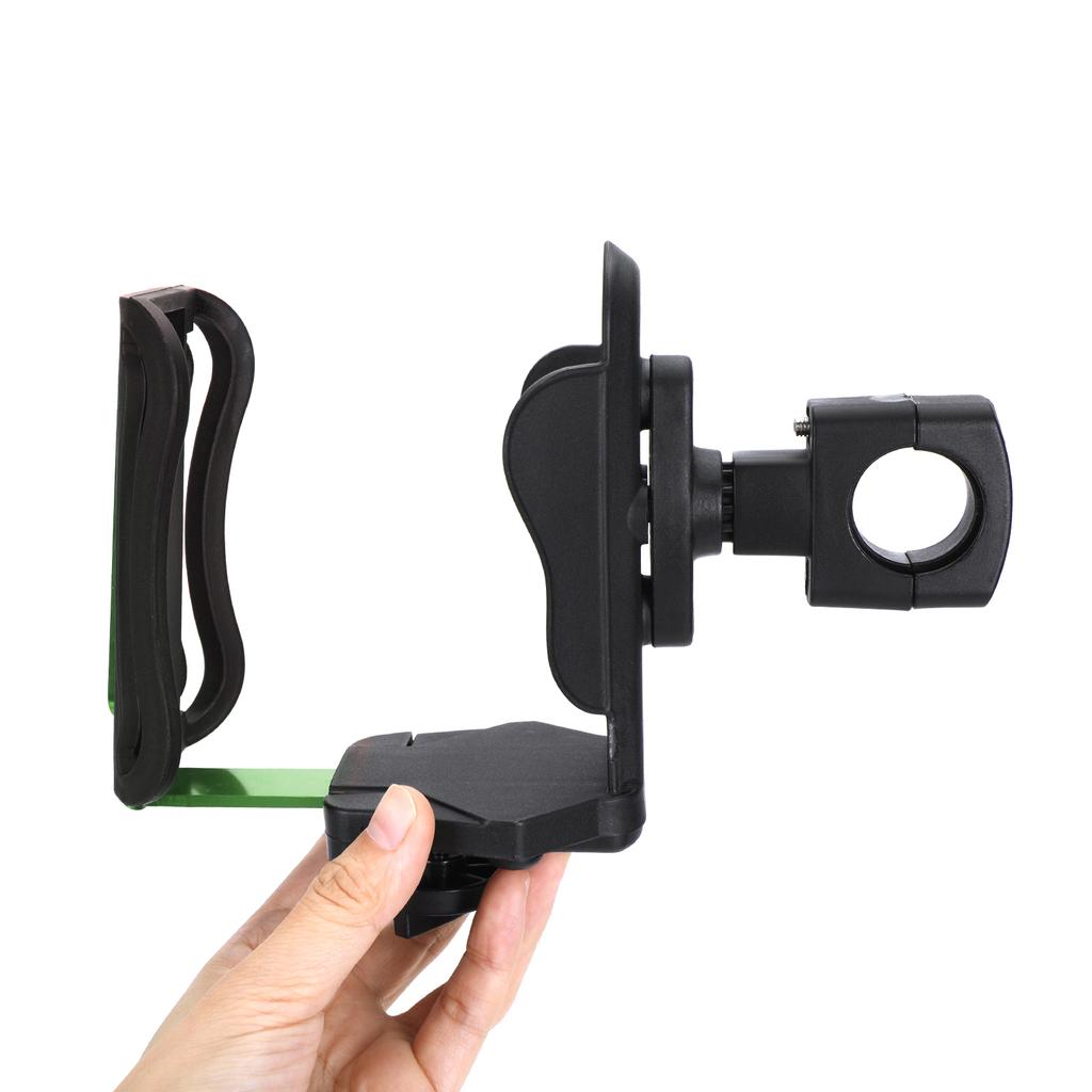 Adjustable Handlebar Cup Holder Bottle Mount Bracket 25Mm Green For Motorcycle