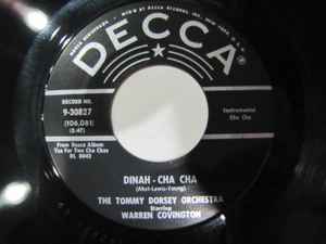 7inch Record TOMMY DORSEY & HIS ORCHESTRA STARRI - Dinah - Cha Cha / I Still Get Jealo 930827 Decca 1958 US Jazz Used