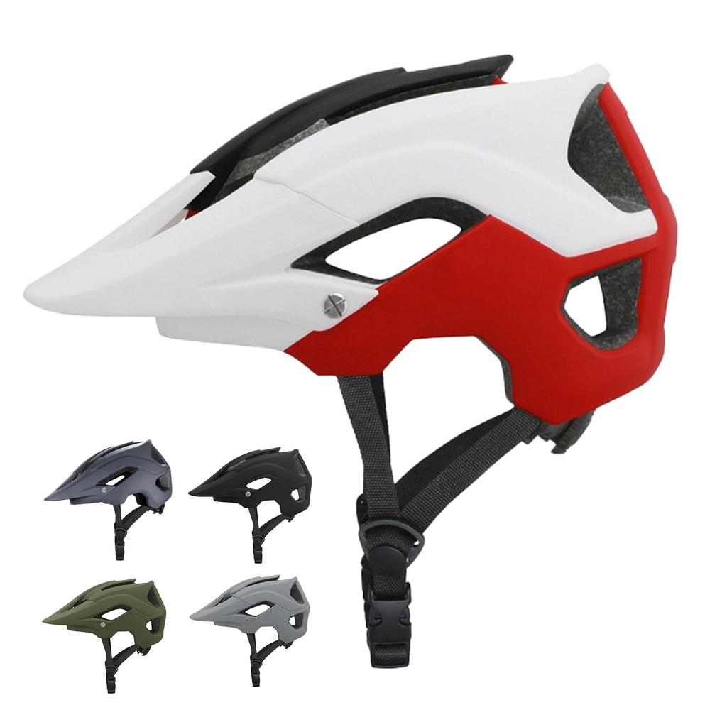 Bicycle Mountain Bike Stylish Road Bike Helmet with Sun Commuting To High Size Adjustable Helmet, Helmet, Lightweight, Breathable, Visor, School,