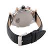 Salvatore Marra Chronograph Watch SM18102-PGBK Men's Pink Gold & Black Analog Stainless Steel Case Design