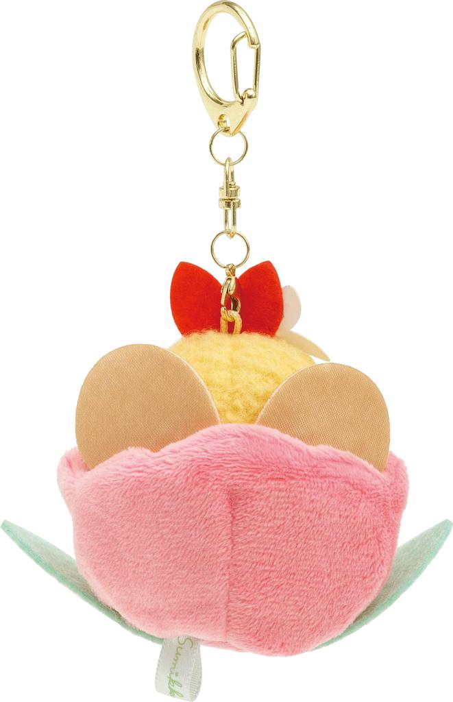 MO06001 Sumikko Gurashi "Flower Garden of Grass and Fairies" Flower Blossom Hanging Plush Toy Fried Shrimp's Tail