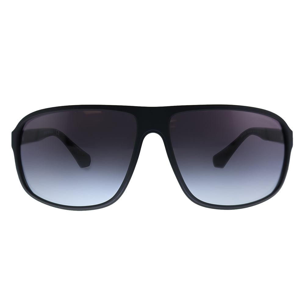 Emporio Armani Ea 4029 50638g Унисекс Квадратные Солнцезащитные Очки Резиновые Черные