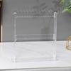 Jewelry Display Rack Earring Organizer Holder, Acrylic Decorative Detachable Clear Bracelet Storage