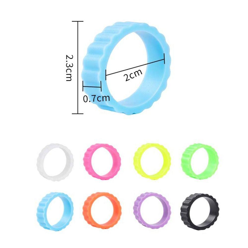 30/50/100PCS Sweat Absorbing Racket Grip Rings Handle Sealing Rings Tennis Racket Accessories