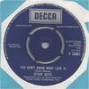 7-дюймовая пластинка SUSAN JACKS  You Dont Know What Love Is F13401 Decca 1973 UK Pop Б/у
