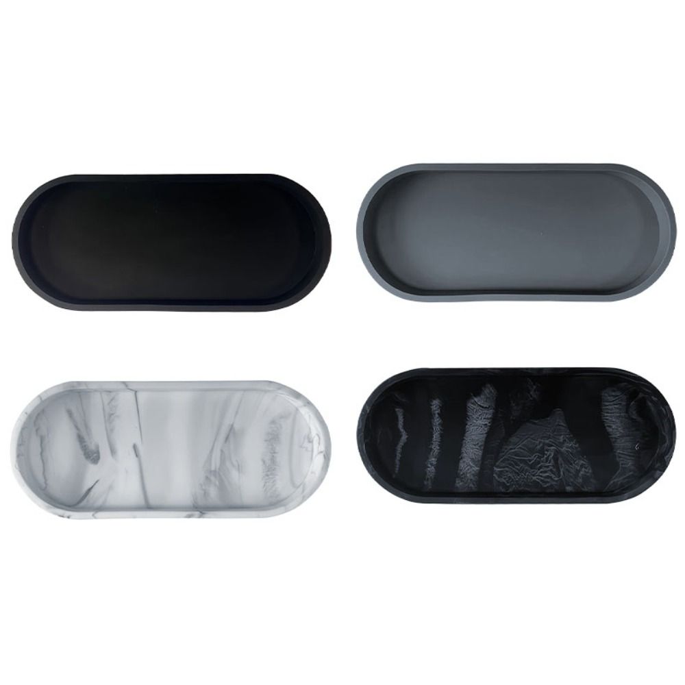 Мраморный поднос для туалетного столика, силиконовый поднос для унитаза, новый поднос для хранения на кухонной столешнице