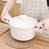 1pc Thick Silicone Heat Resistant Glove Oven Microwave Non-slip Anti-scalding Gripper Pot Holder Gloves Cooking Kitchen Tooling