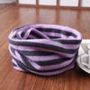 100% Wool Striped Ear Hanging Knitted Neck Coverings Winter Fashionable Warmth Neck Protection Scarf Face Mask Headscarf Hat