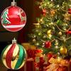 6PC Party Home Xmas Tree Ornament Hanging Christmas Tree Balls Wedding Decor Decoration