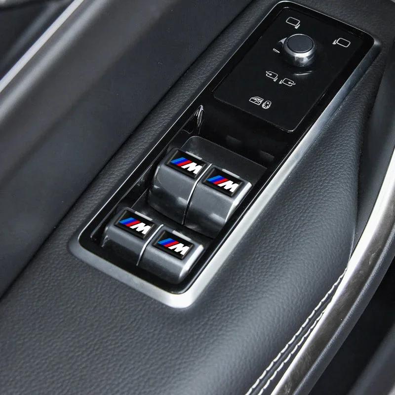 10Pcs Car Steering Wheel Badge Stickers Accessories For BMW M Performance E46 E90 F10 F30 X3 F20 E60 E70 E39 E36 E87 X7 V3W
