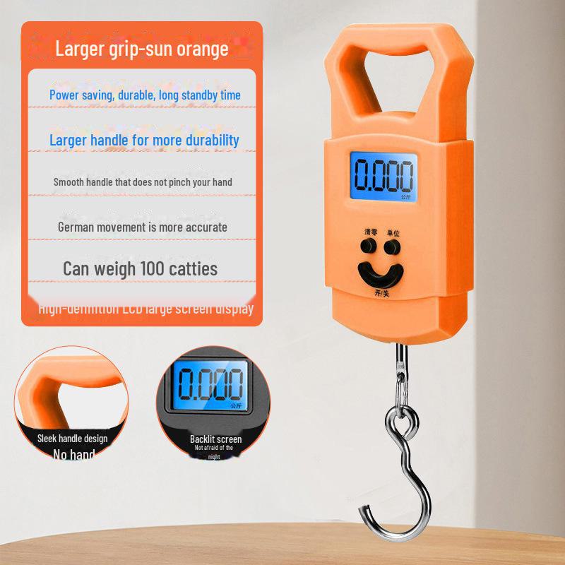 Компактные электронные весы высокой точности 50 кг для дома и путешествий